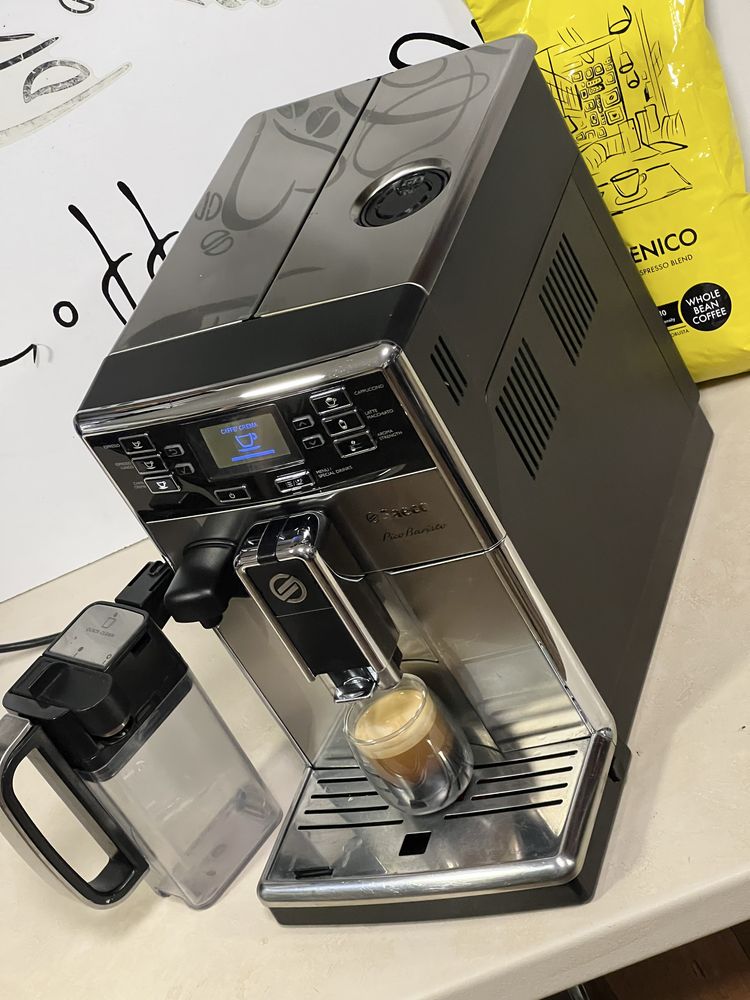 Кафемашина кафе автомат Saeco PicoBarista с гаранция