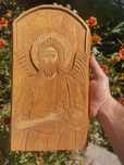 Icoana sculptata în lemn Sf. Ioan Botezătorul