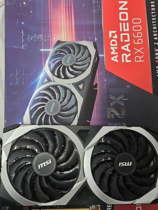 Placa video AMD Rx 6600 MSI Mech2x 8GB