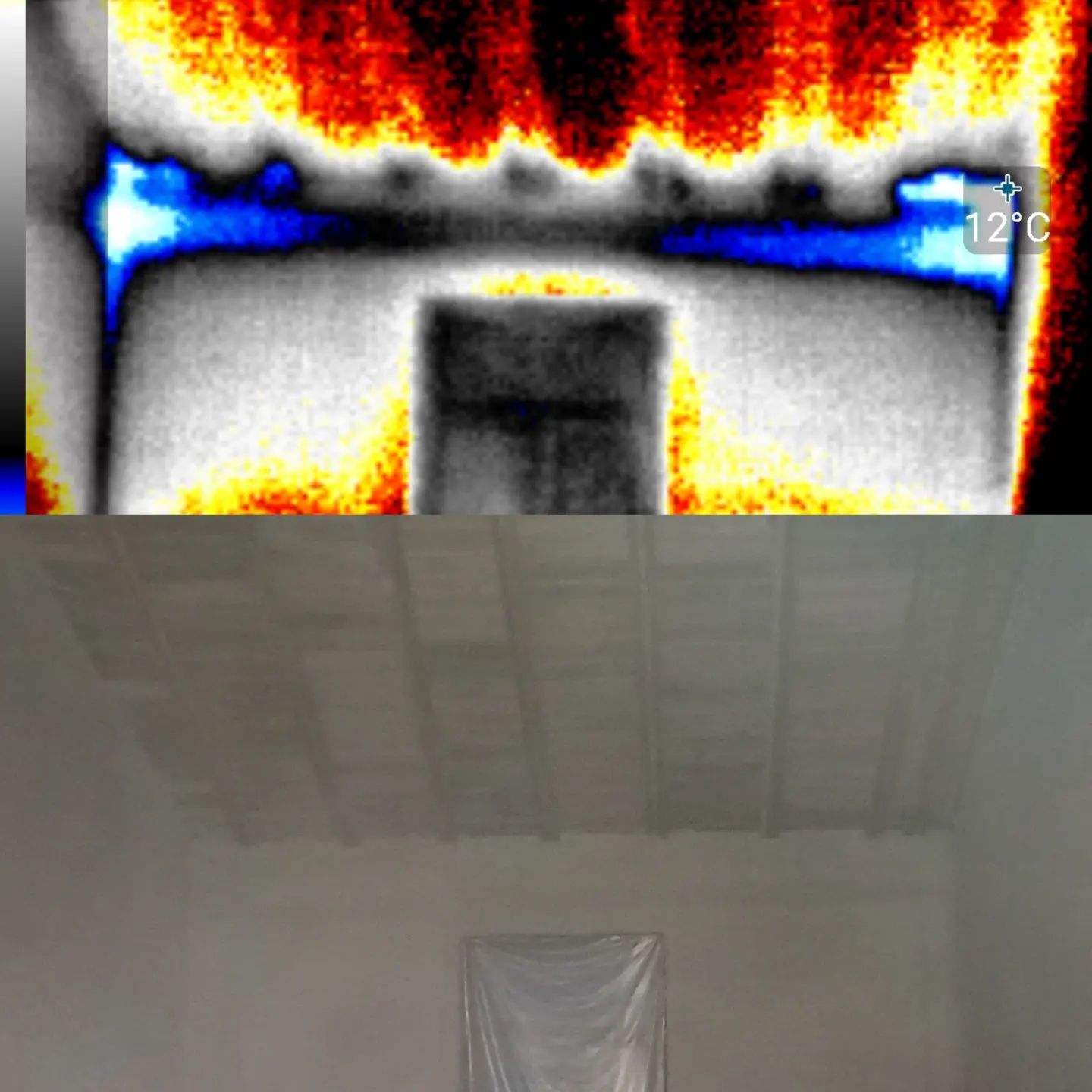 Тепловизор утечки тепла батареи радиатор теплый пол окна двери трубы