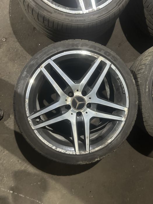 SET ROTI R18 • AMG • COMPLETE Jante ORIGINALE + anvelope w204 w212 ETC