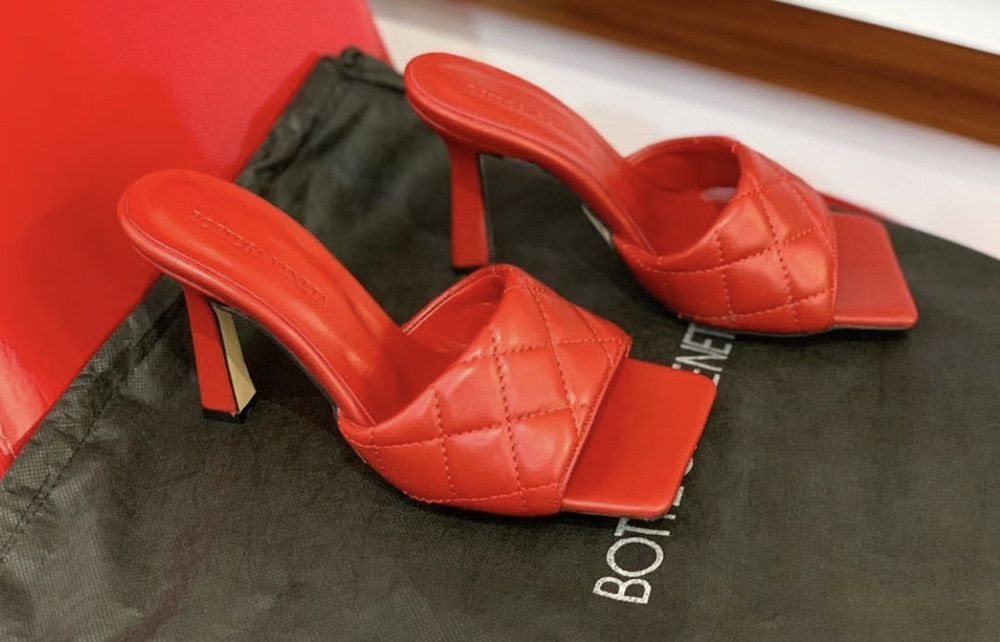 Pantofi Bottega Veneta-piele naturală 100% /cutie saculet aferent bran