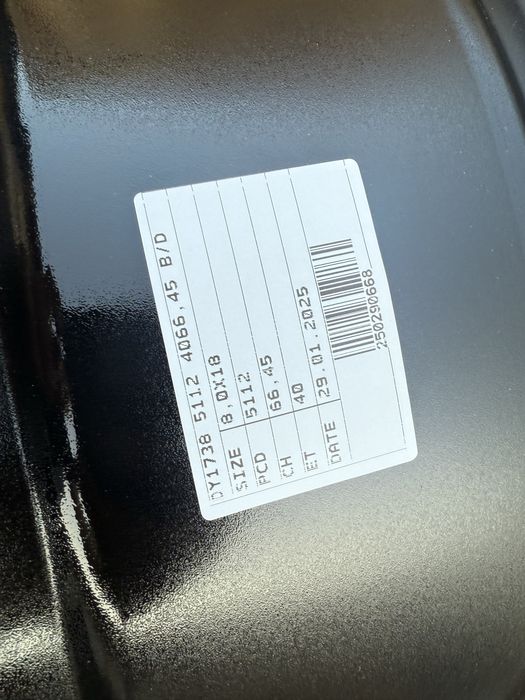 Джанти за Транспортер Т5 Transporter T5 Multivan 16”