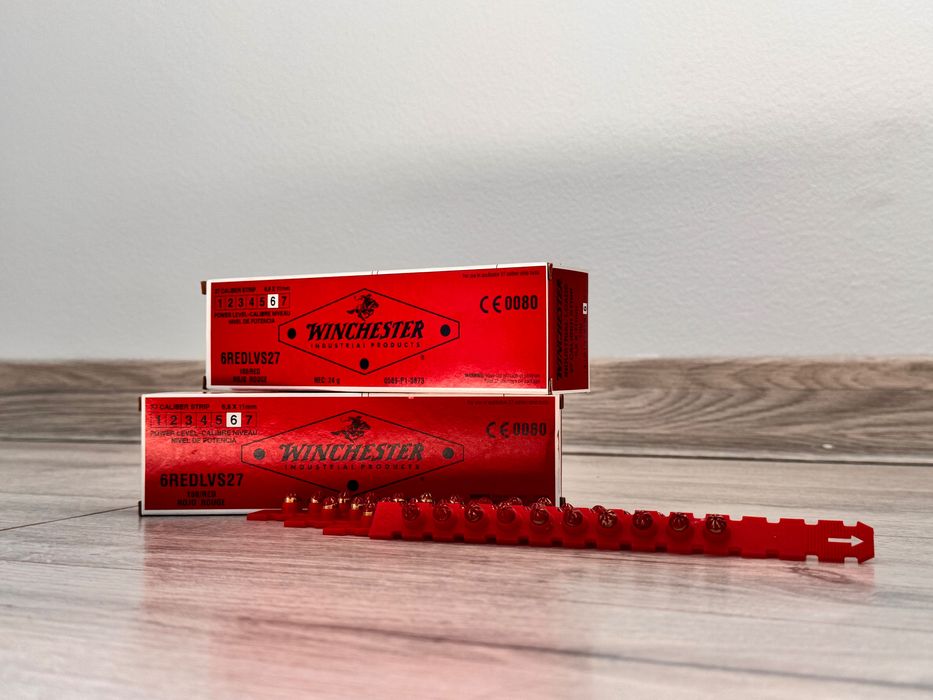 Capse Winchester pentru pistol cuie beton Hilti, Bossong, GrupoDesa