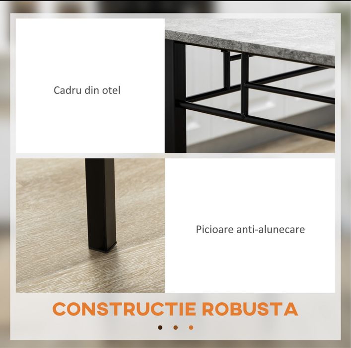 Set masă și scaune