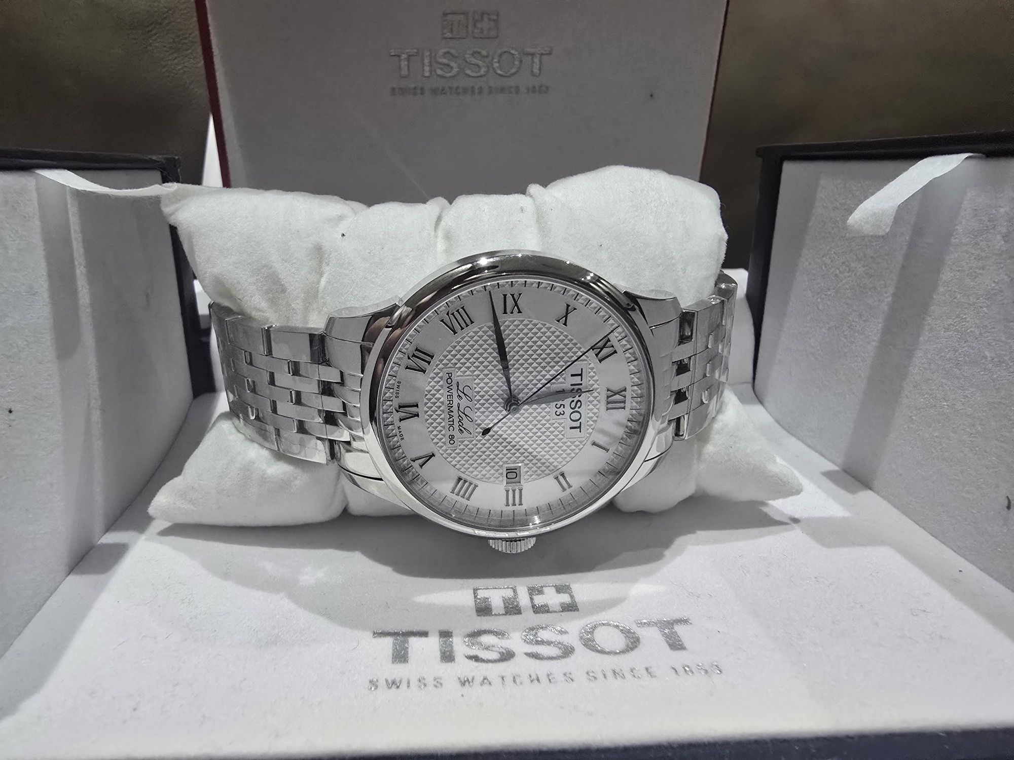 Швейцарские мужские механические часы Tissot Le Locle Powermatic 80