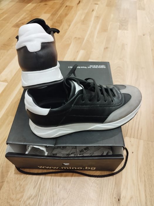 Кожени обувки спортни