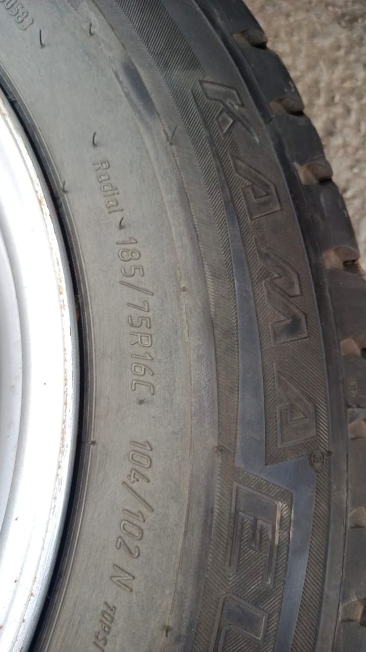 Продам резину шины баллоны KAMA EURO 185/75R16C