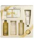 Set de baie, IDC Institute Scented Bath Gold, cutie 6 piese