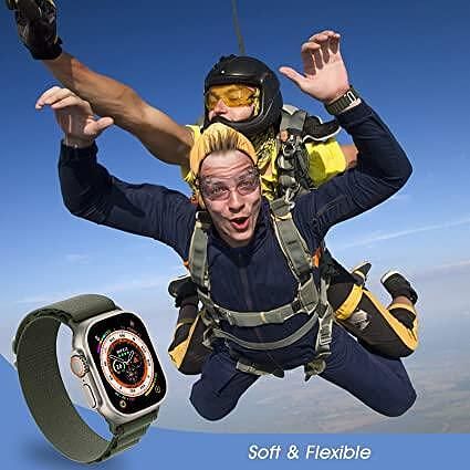 Каишка tech protect nylon pro за apple watch ultra/ ultra 2 green
