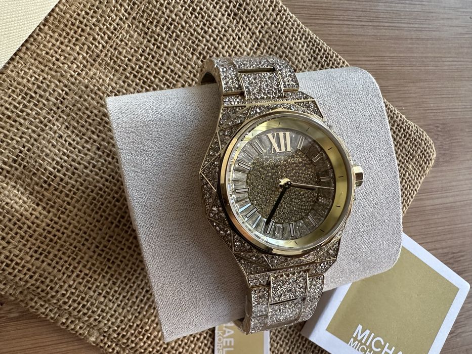 Ceas Michael Kors de dama nou original colectia Lennox full pave