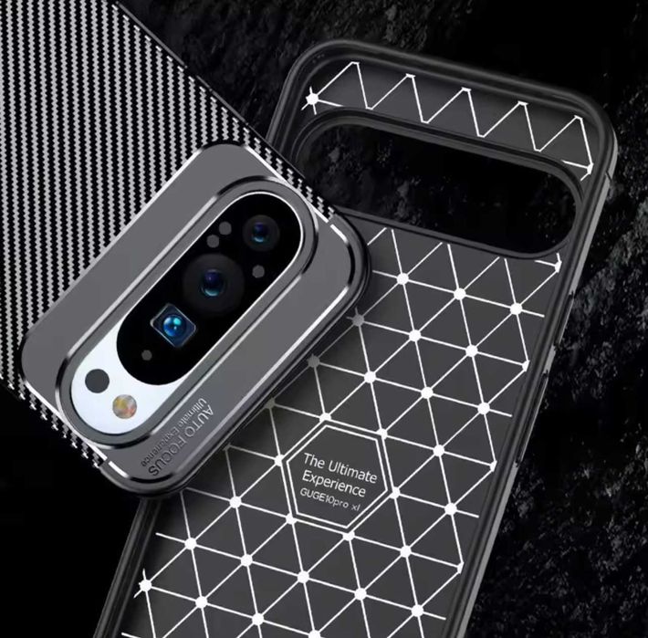 Husa Premium antisoc model Carbon pt Google Pixel 9A / Pixel 10 Pro XL