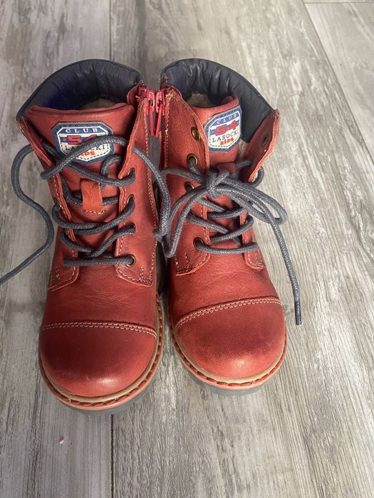 Детски кожени боти