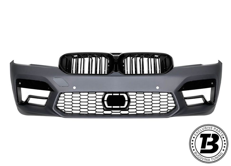 Pachet Exterior compatibil cu BMW Seria 5 G30 conversie la G30 LCI M5 Design