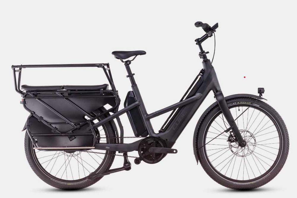 Bicicleta electrica cargo Cube Longtail bosch enviolo