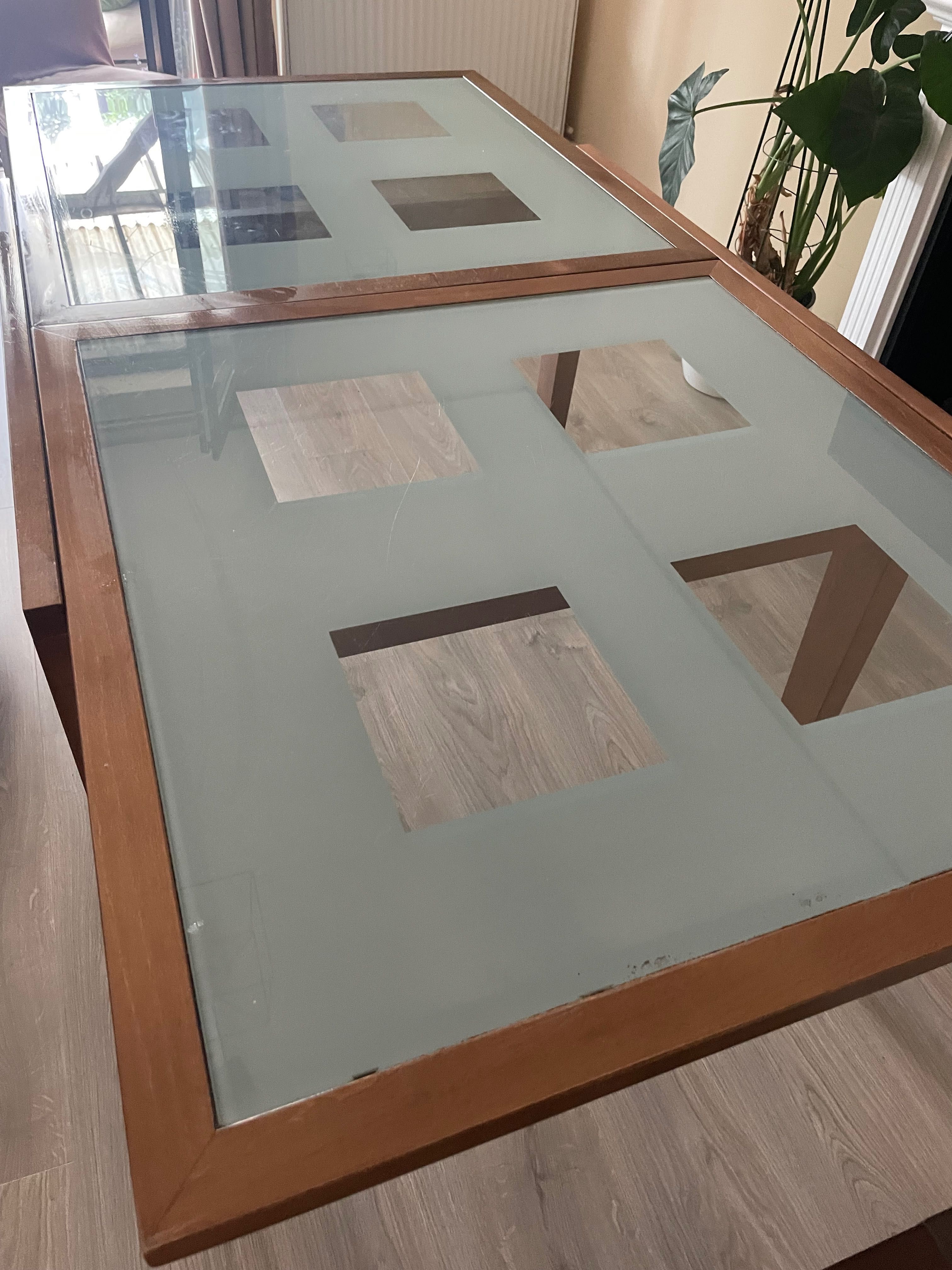 Vand masa 95x95, extensibila