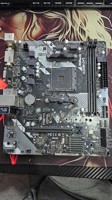 Дънна платка ASRock A320M-DVS-R4.0