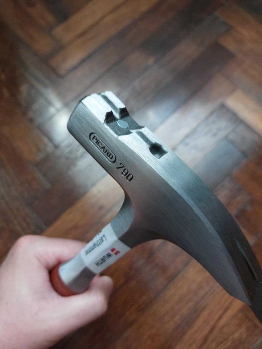 Ciocan Picard Profesional dulgher acoperis maner piele Model 790! NOU.