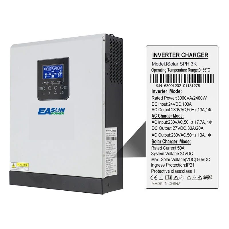 Invertor EASUN Isolar SPH 3k 24V 2400W