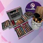 Trusa machiaj multifunctionala cu geanta Miss Rose Make up Palette 194