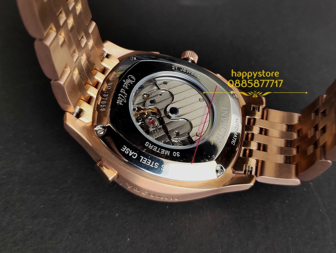 часовник INVICTA Object D Art automatic Rose Gold 44 mm, Инвикта нов