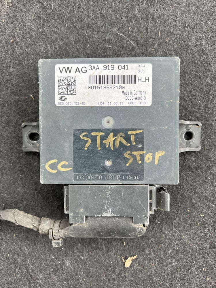 Modul releu unitate calculator start stop vw passat b7 passat cc