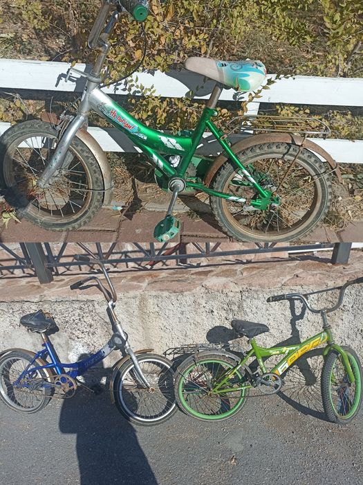 Велосипед нерабочий детский на ремонт