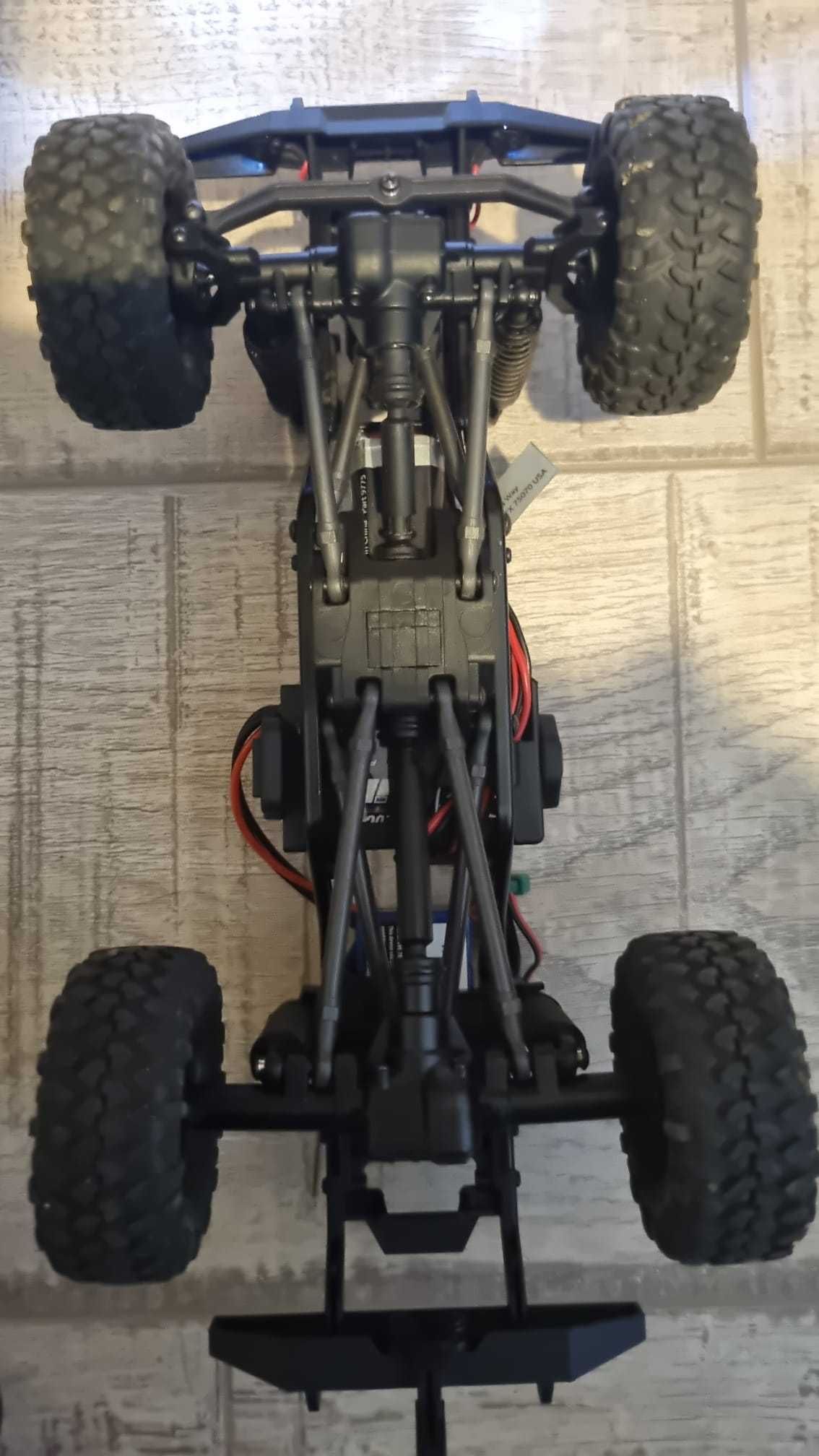 Masinuta RC cu telecomada Traxxas TRX4m 1/18 cu remorca si lumini