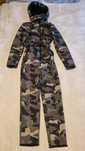 Salopeta ski XS militar