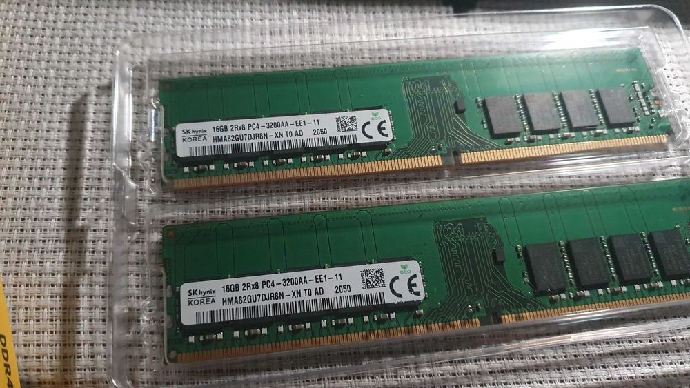 kit RAM 32GB DDR4 2400/3200 pt Ryzen am4 sau Workstation 2x16GB