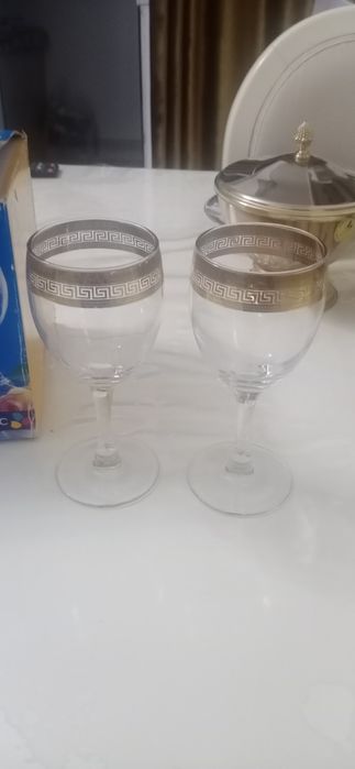 Фужеры стеклянные