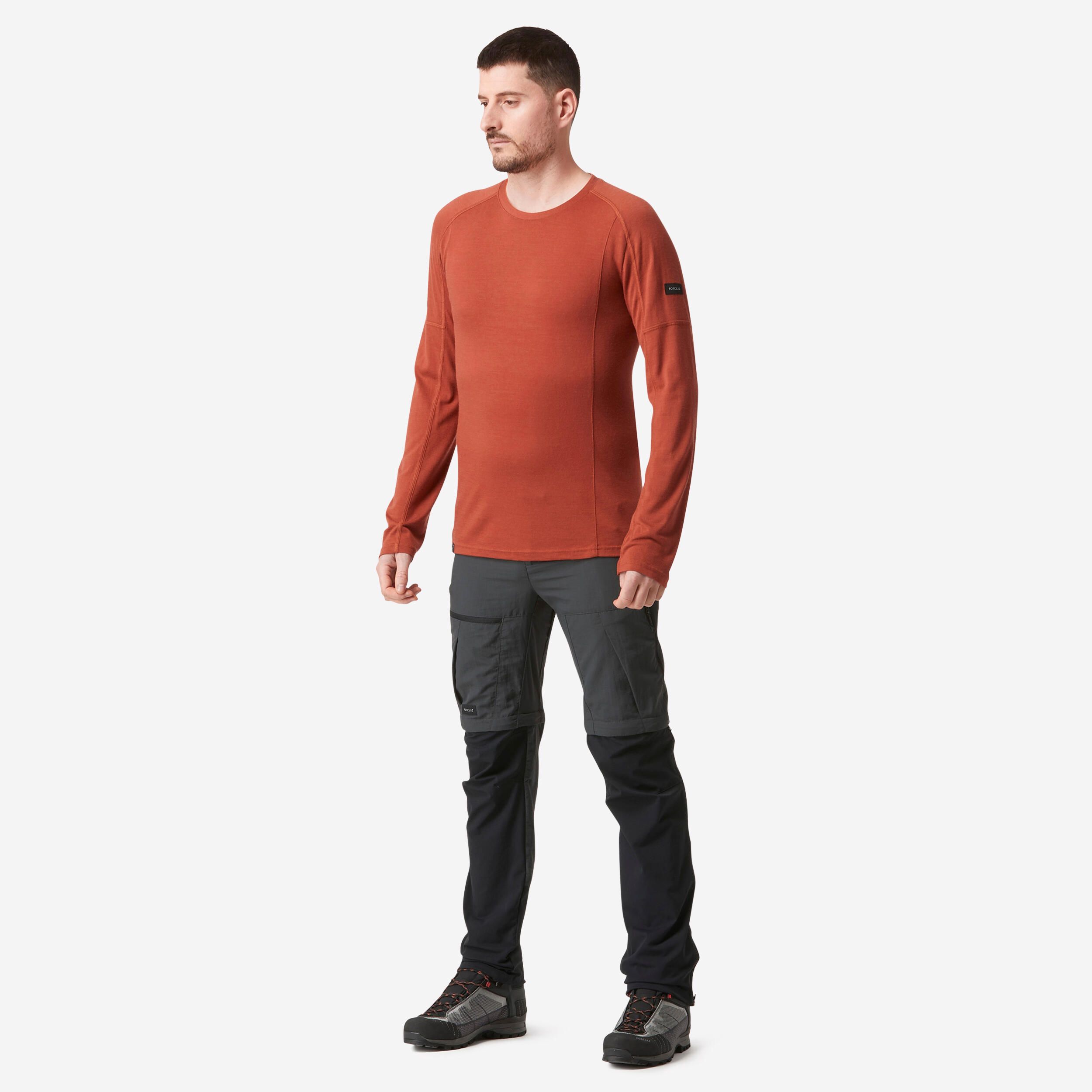 Bluză din Lână Merinos Trekking - produs resigilat (nou) Decathlon