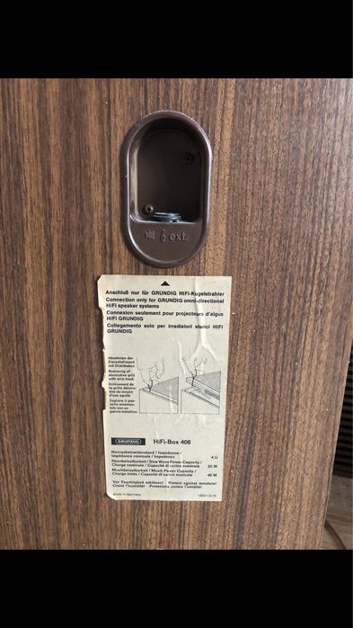 Boxe Grundig hifi box 406