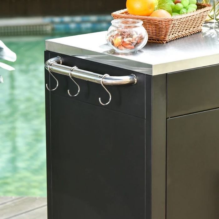 Кухненска количка HOMCOM с колелца