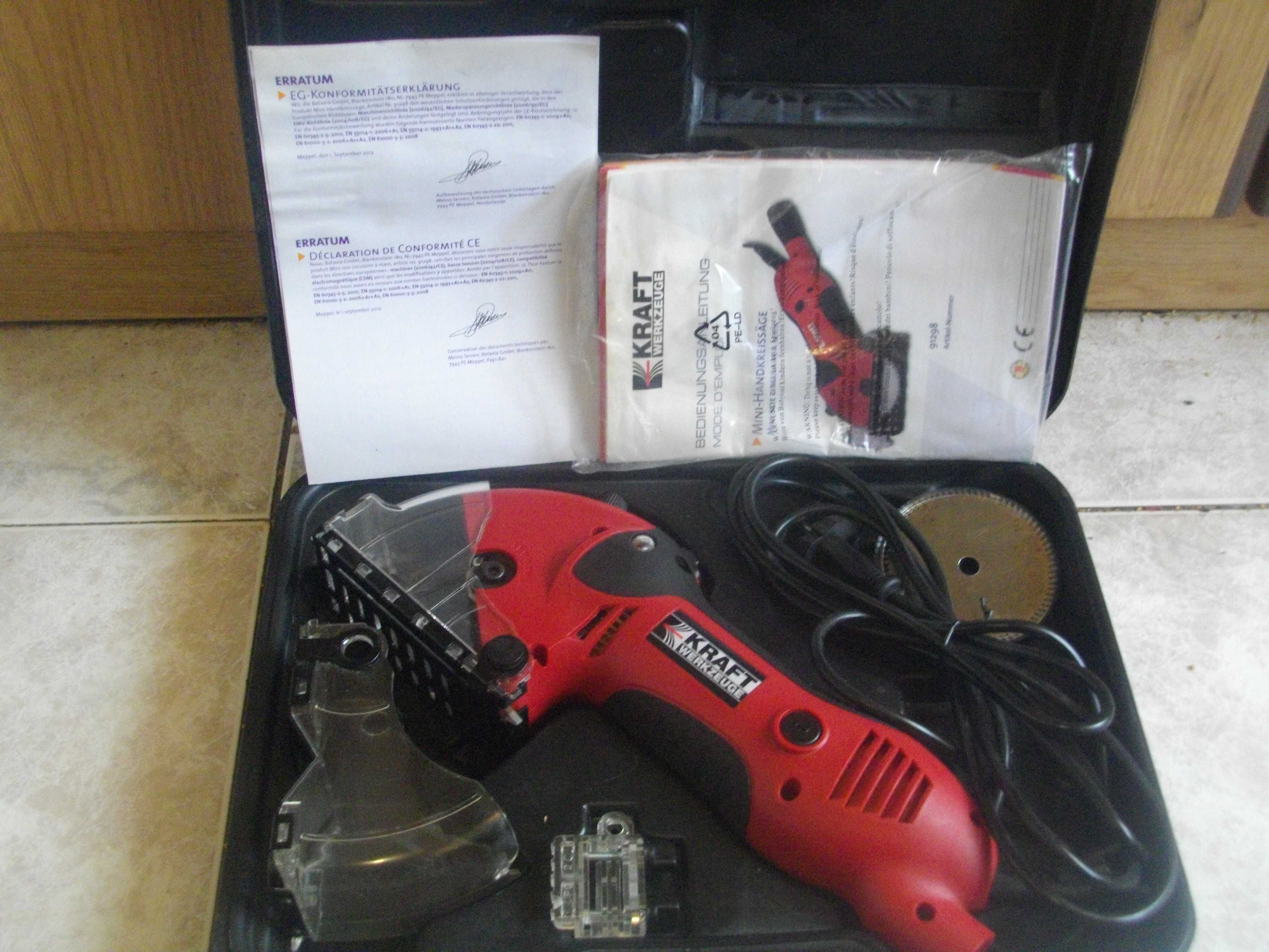 Нов 450W/400W KRAFT WERKZEUGE / Einhell Роторайзер Ел. Мини Циркуляр