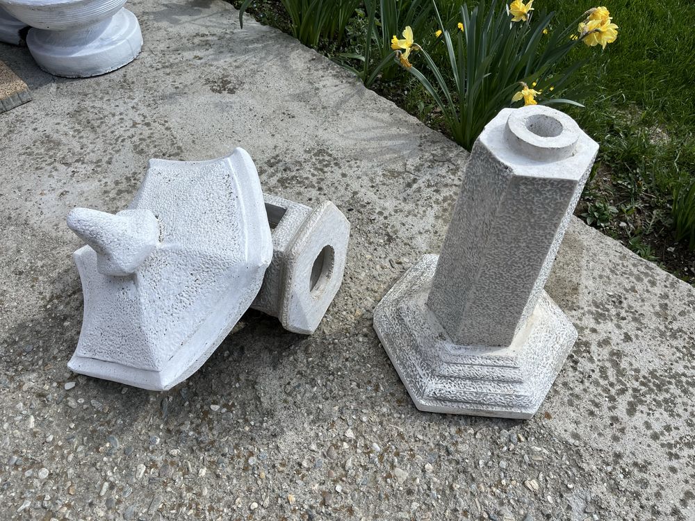 Decoratiune gradina - beton