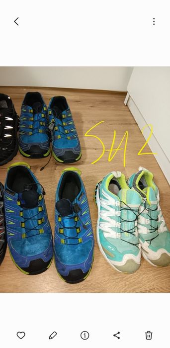 Lot de 7 perechi Salomon ,diferite marimi.