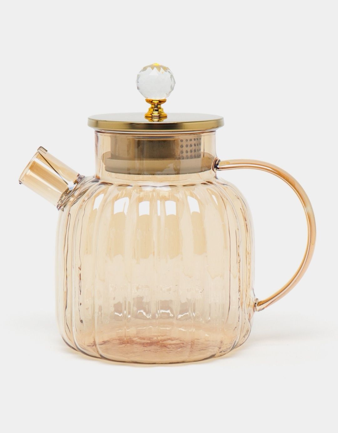 Чайник заварочный, стеклянный, с ситом для чая, 1500, 1800 мл
