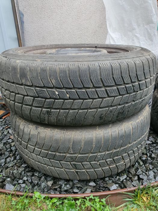 Jante tabla R16 cu anvelope iarna