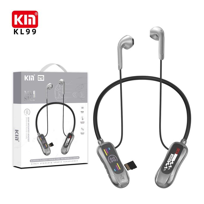 KIN KL99 Bluetooth quloqchinlari displey, TF-karta va karaoke rejimi