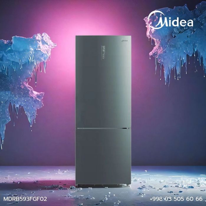 Холодильник Midea MDRB593FGF02 435L