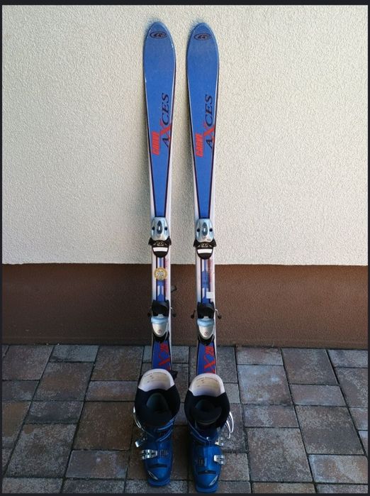 Skiuri copii L=130cm / Clapari talpic 22.5