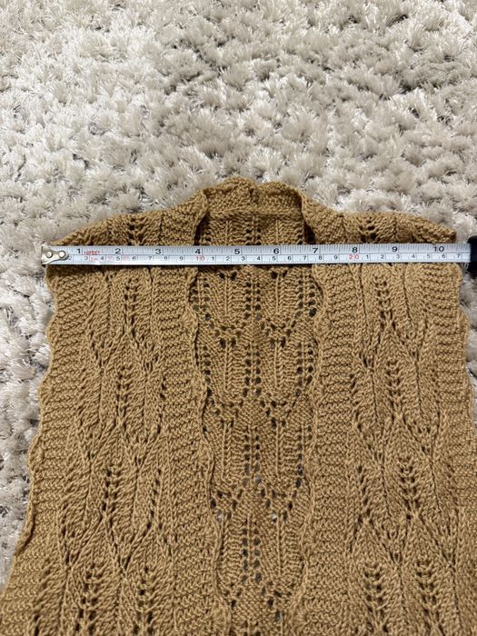 Vesta crosetata din lână