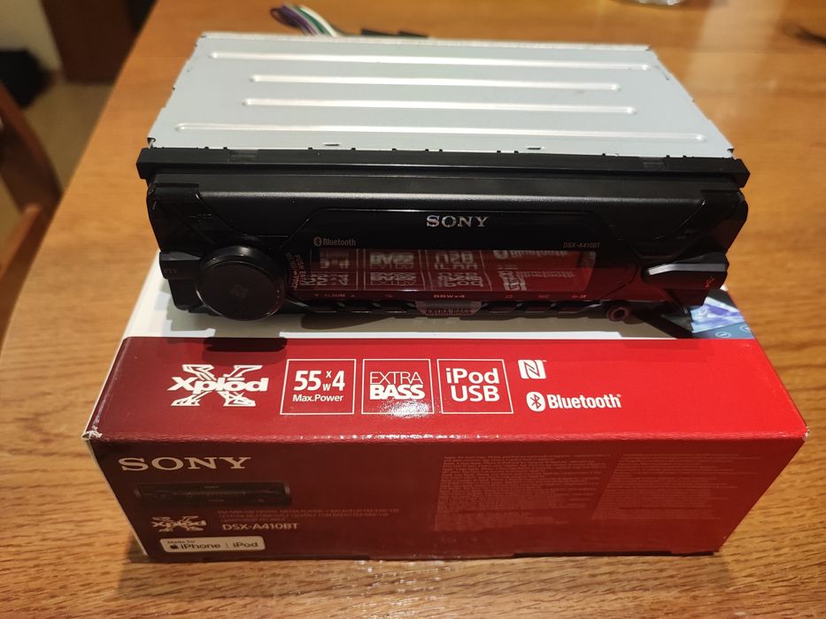 Sony DSX-A410BT – Media player auto Bluetooth, USB, NFC, Extra Bass