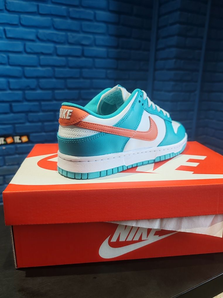 Adidași Nike Dunk Low Miami Dolphins