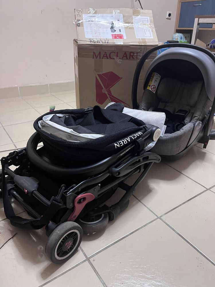 Maclaren Atom + Cybex Aton 5