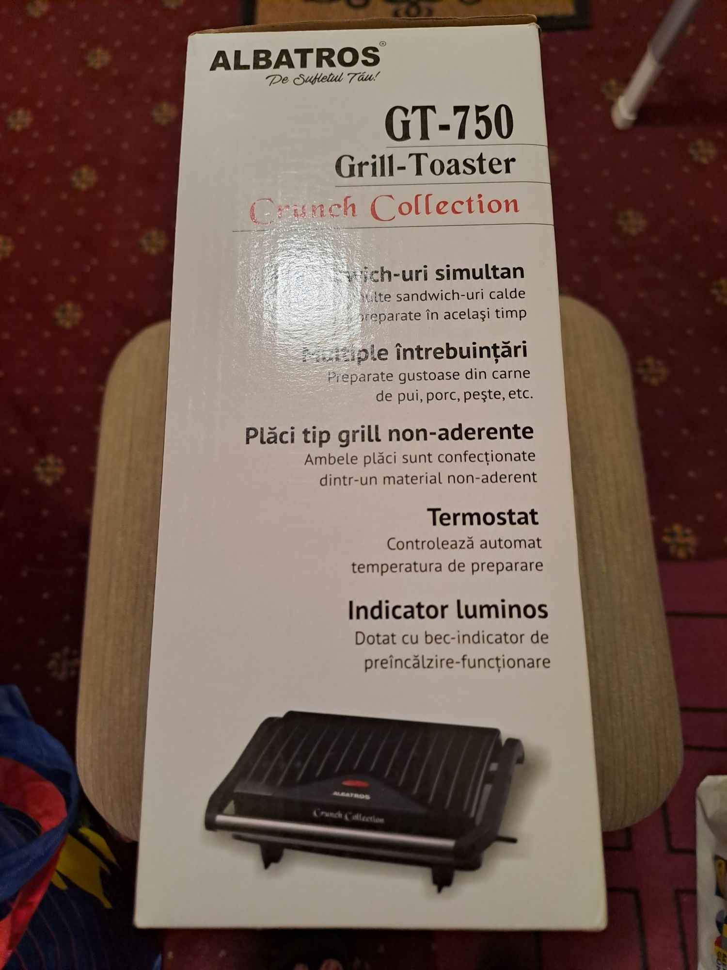 Grill toaster electric