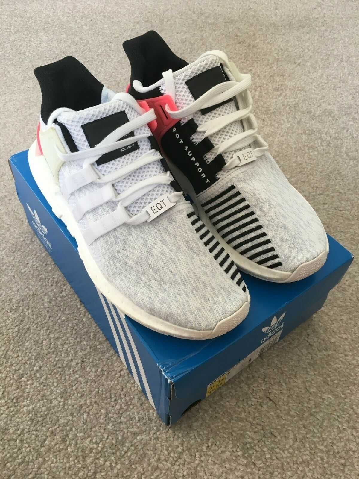 Adidas EQT Equipment Support 91-17 Turbo Red Boost кецове маратонки