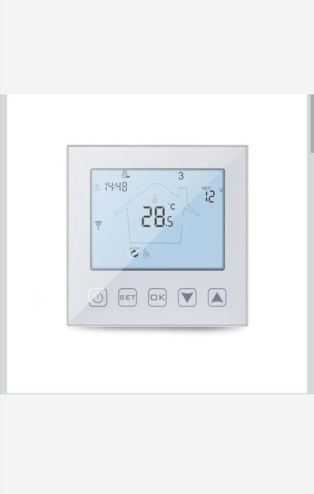 Termostat Ketotek Wifi, tuya, Centrala/ încălzire pardoseala