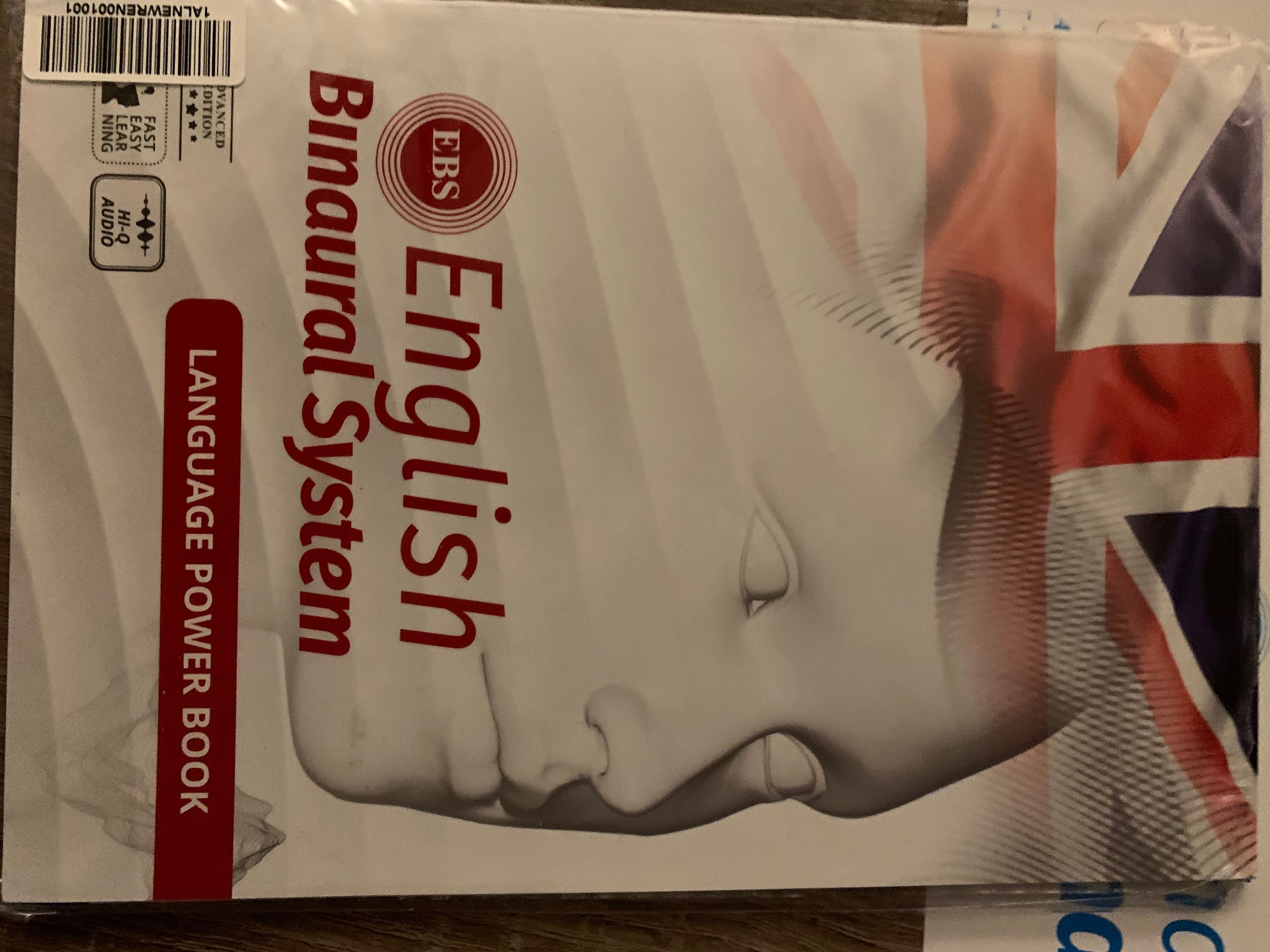English Binaural System EBS 3 disks fast easy learning